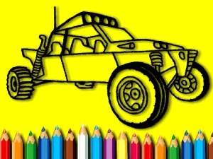 Cartea de colorat pentru autovehicule BTS