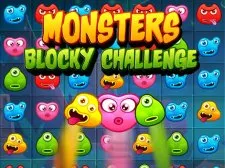 Monștrii Blocky Challenge