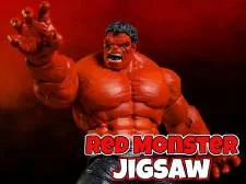 Jigsaw monstru roșu